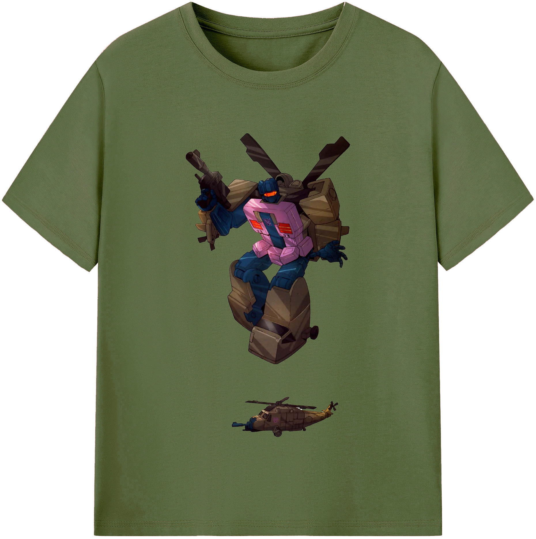 （画像用）  綿100％半袖Tシャツ（フロントプリント）
